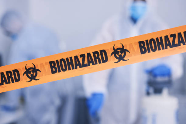 Professional Blood Cleanup technician working in Grand Marsh, WI